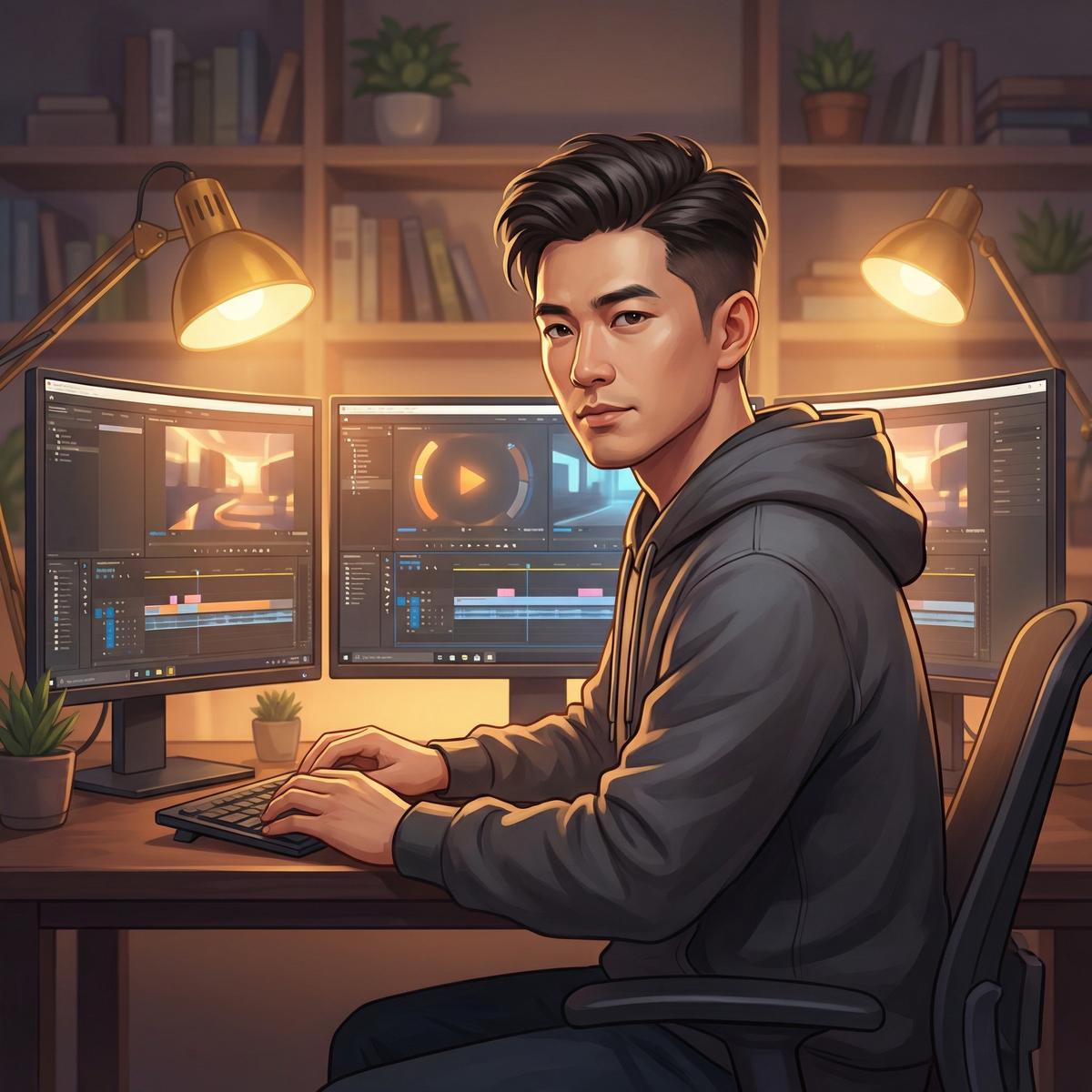 糖心vlog视频剪辑总监赵明轩